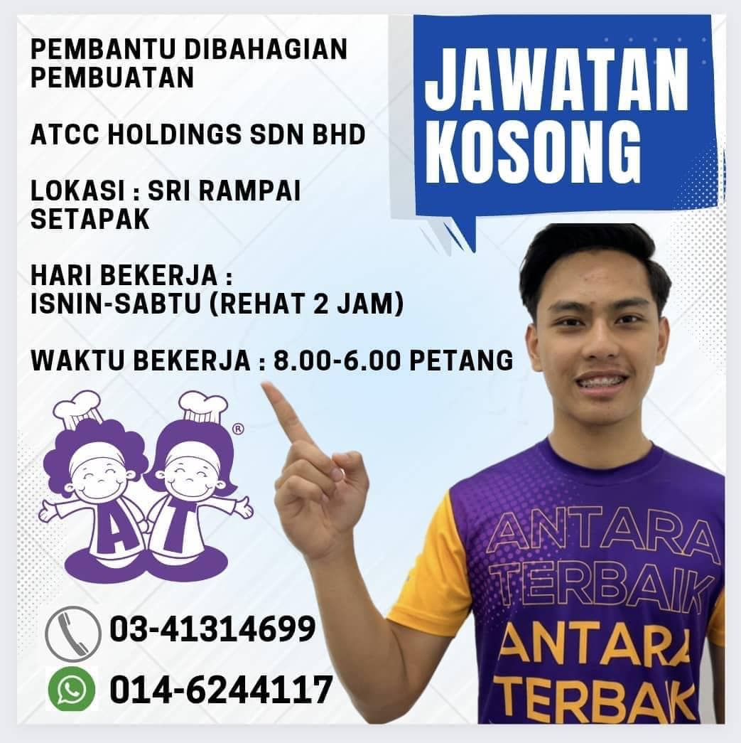 Career At Atcc Atcc Holdings Sdn Bhd